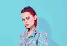 Color Background and Professional Clothes Photoshoot